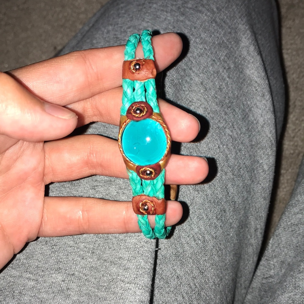 Blue bracelet